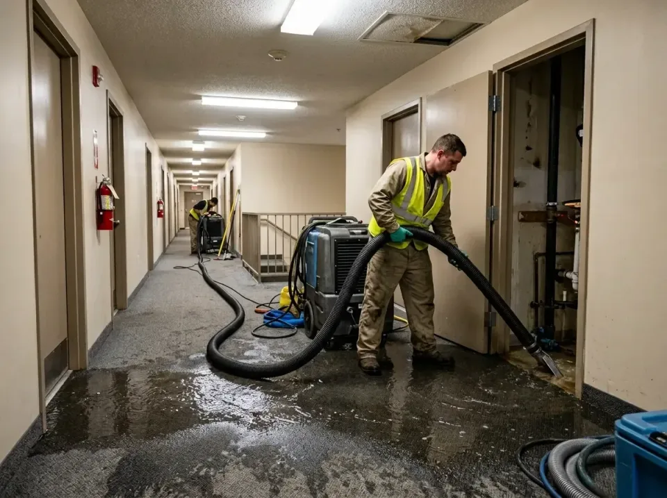 multi-unit-apartment-hallway-f-005 — frequently asked questions, Emergency Burst Pipe Water Extraction & Removal in Adel, GA